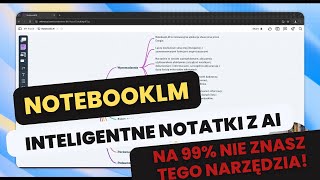 NotebookLM Rewolucyjna Aplikacja Google do zarządzania notatkami oraz Twojej własnej bazy wiedzy [upl. by Richman765]