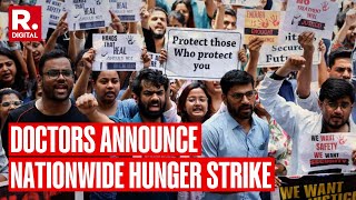 RG Kar RapeMurder Case Doctors Association to Hold Nationwide Hunger Strike Today [upl. by Anikehs]