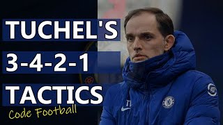 Tuchels 3421 formation The tactics of Chelsea FC [upl. by Win]