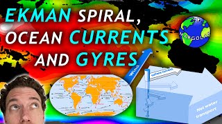 How The Ocean Works  Ekman Spiral Currents and Gyres [upl. by Aliuqat]