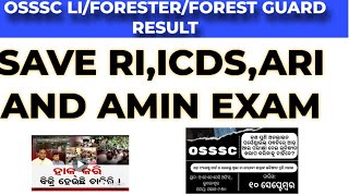 OSSSC FORESTER LIFOREST GUARD RESULT  SAVE RIARIAMINICSD EXAMINATION [upl. by Vorster494]