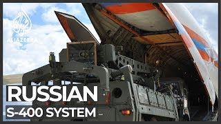 First shipment of Russian S400 systems delivered to Turkey [upl. by Nnyla830]