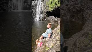 Wailua Falls Maui Hawaii Peaceful Healing Waterfall 2024 waterfall healing hana [upl. by Ecnarrot]