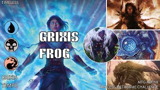 Metagaming with Grixis  Grixis Tempo  MTGA Timeless Metagame Challenge [upl. by Llenyl]