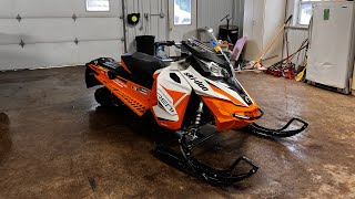 Ski Doo Renegade Tunnel Ice Scratcher Installation [upl. by Nannerb]