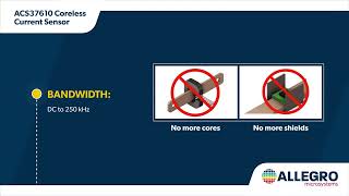 ACS37610 Coreless Current Sensor [upl. by Nailimixam]