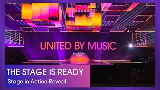 THE STAGE IS READY STAGE REVEAL  EUROVISION 2024 [upl. by Sanfourd]