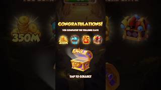 Coin master treasure cave event complete today coinmaster shorts [upl. by Soluk45]