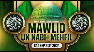 Annual Mawlid un Nabi ﷺ  Guest Hafiz Karim Sultan  Mecca Islamic Center [upl. by Prosper]