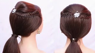 Quick Stylish Hairstyle New Stylish Hairstyle For Long Hair trendyhairstyles easyhairstyle viral [upl. by Julienne]