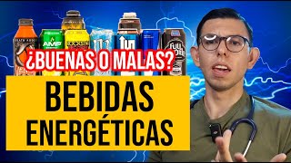 BEBIDAS ENERGÉTICAS Todo lo que debes saber  DrPoloGuerrero [upl. by Harlamert]