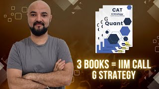 3 Books  IIM Call  G Strategy for CAT Exam [upl. by Otsedom]