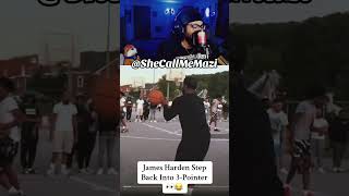 James Harden Got Everybody Trying This Move 🏀😂😂 5v5 basketball reaction reactionvideo [upl. by Henig]