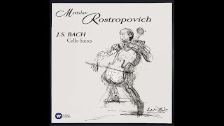 Rostropovich  Bach Cello Suite No 6 [upl. by Inness908]