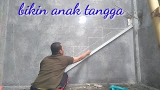 cara mudah bikin anak tangga [upl. by Rolat]