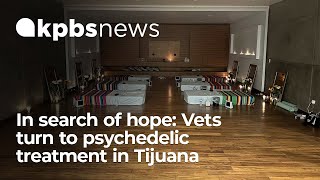 In search of hope Veterans turn to psychedelic treatment in Tijuana [upl. by Wolbrom556]