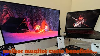 melhor munitor custo beneficio tunando meu setup de CLT [upl. by Rella]