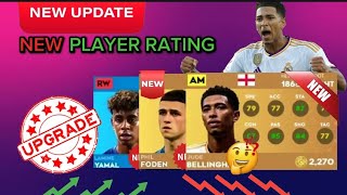 DLS 24 NEW UPDATE PLAYER RATING  Dream League Soccer [upl. by Swithin]