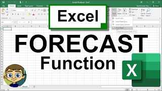 The Excel FORECAST Function [upl. by Ansilma]