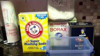 How To Make Dishwasher Detergent [upl. by Hillegass]