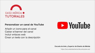 Personalizar la página de inicio del canal de YouTube [upl. by Mizuki980]