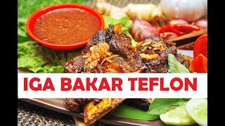 Resep Iga Kambing Bakar Masak Teflon [upl. by Ahsekel283]