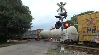 Johnson Street Railroad Crossing Hope Mills NC [upl. by Assiled]