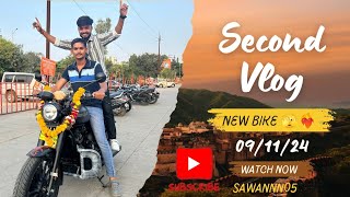 NeW bike jawa 42 youtubevlog ytvlogs ytviral ytyoutubevideobikelover jawabike jawa42bobber [upl. by Ahcsap]