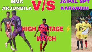 JAIPAL SPT KARANDIH VS MMC ARJUNBILA FIRST ROUND MATCH AT MANIBASA 14112024 [upl. by Roinuj]