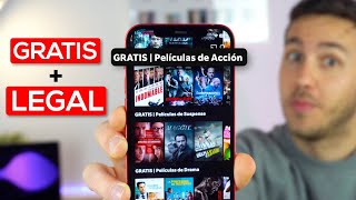 10 Apps y Webs para ver PELÍCULAS y SERIES gratis 100 LEGAL [upl. by Monroy830]