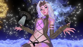 Alien Princess Klee  SHOWCASE VIDEO  DPS VRChat Avatar with custom UFO Pole amp UFO Followers [upl. by Loydie]