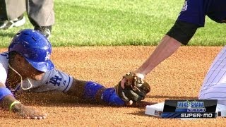 Torrealba nabs Puig trying to swipe second [upl. by Leonhard]