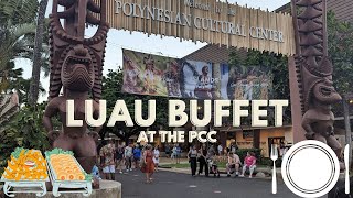 Polynesian Cultural Center  Luau Buffet [upl. by Prochoras]