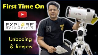 First Time On Youtube Telescopes Review 1001400 telescope ExploreScientificOfficial [upl. by Hercules349]