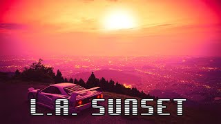 2 Hour Synthwave MIX  LA Sunset  Royalty Free Copyright Safe Music [upl. by Lseil827]