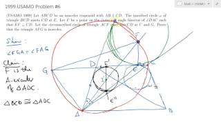 1999 USAMO Problem 6 [upl. by Clayborne]