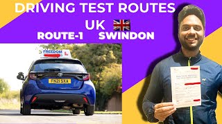 Swindon Test Routes  Driving Test Routes UK  Route 1  Practice Your Test with Confidence 🚗 [upl. by Hsaka293]