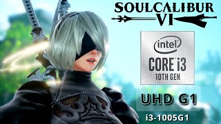 SOULCALUBUR VI on low end pc i31005G1 • intel UHD Graphics G1 [upl. by Iatnahs]