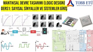 Mantıksal Devre Tasarımı Logic Design  Ders1 Sayısal Sinyaller ve Sistemler  Giriş [upl. by Latnahs631]