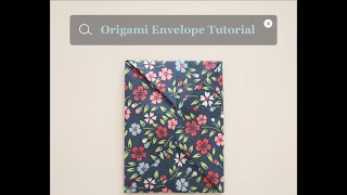 【折り紙】ポチ袋の作り方Origami Envelope Turorial【お年玉袋】折り方ダイソー折り紙100均DIY shorts [upl. by Ailemap]