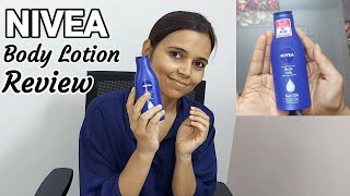 NIVEA Body Lotion for Very Dry Skin Review  Nivea Nourishing Body Milk Review [upl. by Gurl]