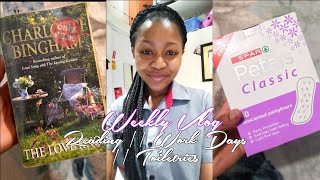 Homebody Vlog Work Days  Toiletries  Current Read [upl. by Nahsin]