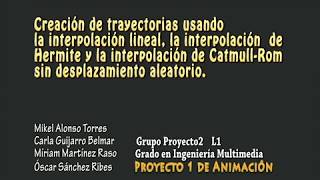 Proyecto 1 Métodos de interpolación sin desplazamiento aleatorio [upl. by Gamber462]