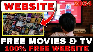 AWESOME 100 FREE MOVIES amp TV STREAMING WEBSITE  100 No Sign Up 2024 [upl. by Olegnaid36]