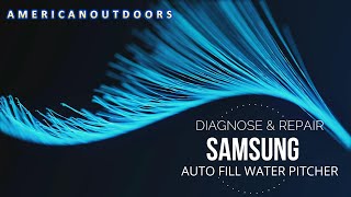 Auto Fill Pitcher Diagnosis and Repair For Samsung GE Cafe Refrigerators [upl. by Tadich930]