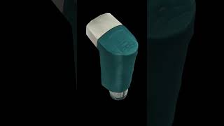 Levosalbutamol Metered dose inhaler 3D view [upl. by Erich]