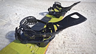 NIDECKER SUPERMATIC REVIEW new step in snowboard binding [upl. by Annoif]