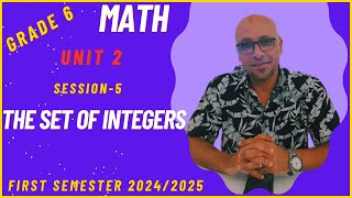 session 5 the set of integers for Grade 6 maths education mathematics study school grades [upl. by Cerelly]