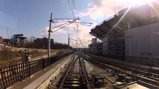 Timelapse  Pittsburgh  Port Authority quotTquot North Shore Connectormpg [upl. by Nerro]