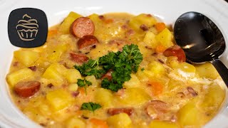 Kartoffeleintopf mit Würstchen 🥔  Schnelles One Pot Rezept 🥘 [upl. by Akamaozu84]